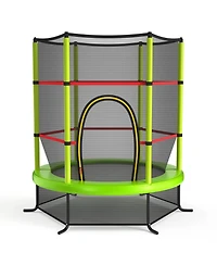 55" Kids Trampoline Bouncing Jumping Mat Recreational