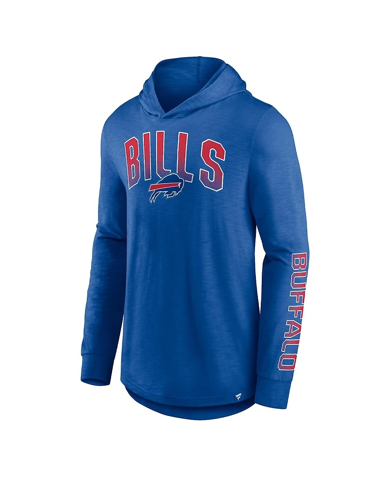 Men's Fanatics Royal Buffalo Bills Front Runner Pullover Hoodie