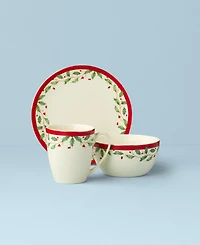 Lenox Holiday 12 Pc. Dessert Set, Service for 4