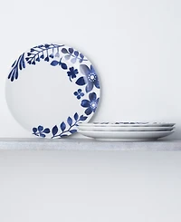 Noritake Sandefjord Set of 4 Coupe Dinner Plates 11"