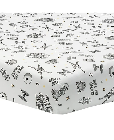 Lambs & Ivy Star Wars Signature Rebels Rule Cotton Fitted Crib/Toddler Sheet