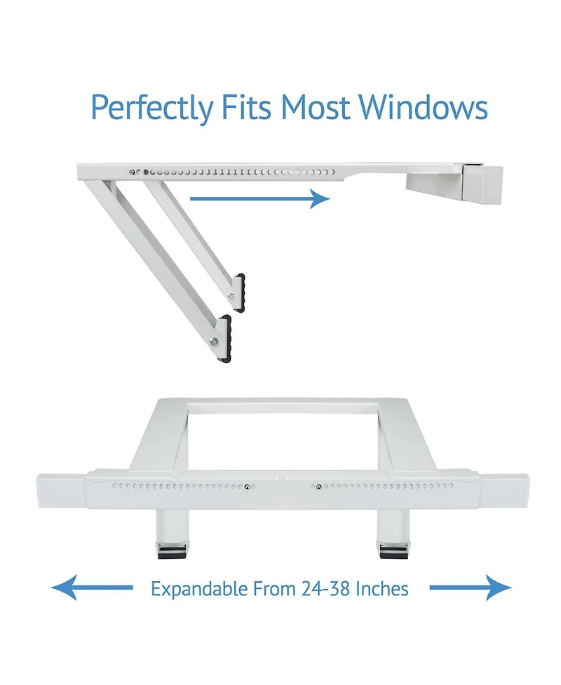 Ivation Window Air Conditioner Support Bracket No Drilling Required