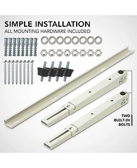 Ivation Air Conditioner Bracket, Ac Bracket for Mini Split Condenser