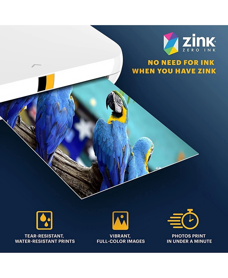 Hp Kodak 2x3” Premium Zink Photo Paper - 100 Sheets