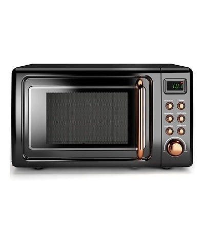 0.7Cu.ft Retro Countertop Microwave Oven 700W Led