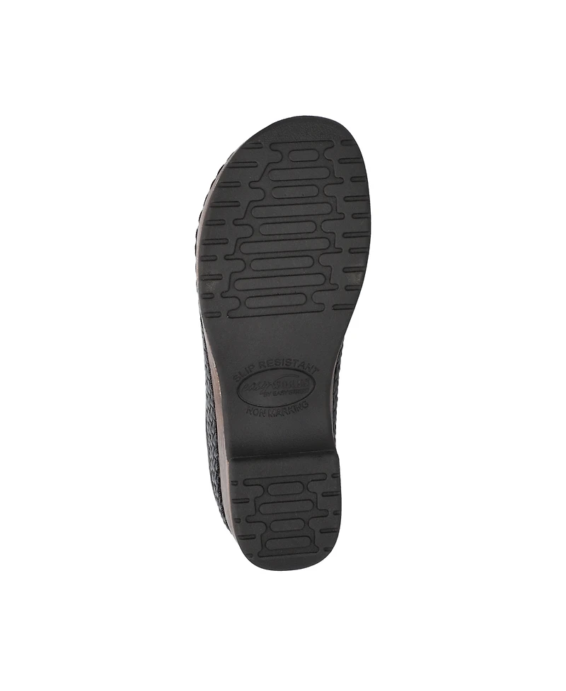 Easy Street Women's Works Soliea Slip Resistant Clogs