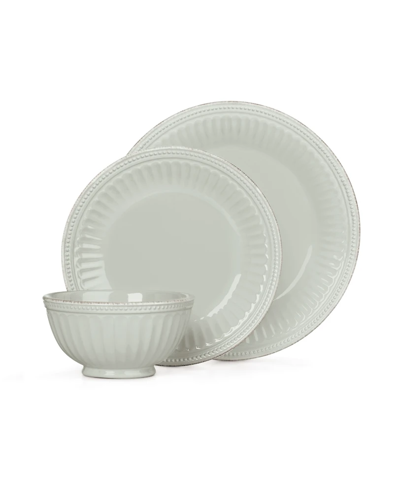 Lenox French Perle Groove 12 Pc. Dinnerware Set, Service for 4