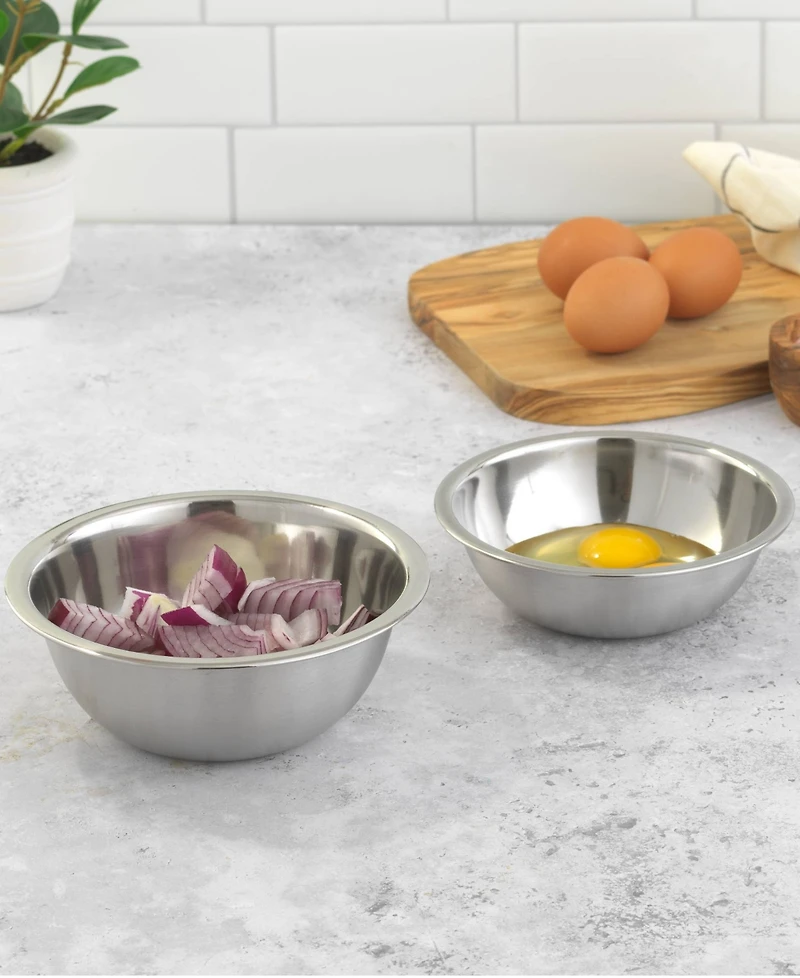 JoyJolt Stainless Steel Mixing Bowl, Set of 6