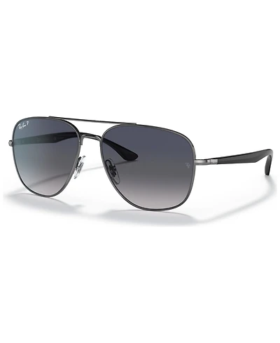 Ray-Ban Unisex Polarized Sunglasses, RB3683 56