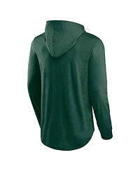 Men's Fanatics Green Green Bay Packers Front Runner Pullover Hoodie