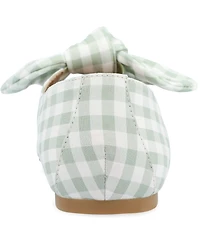 Journee Collection Women's Seralinn Bow Square Toe Flats