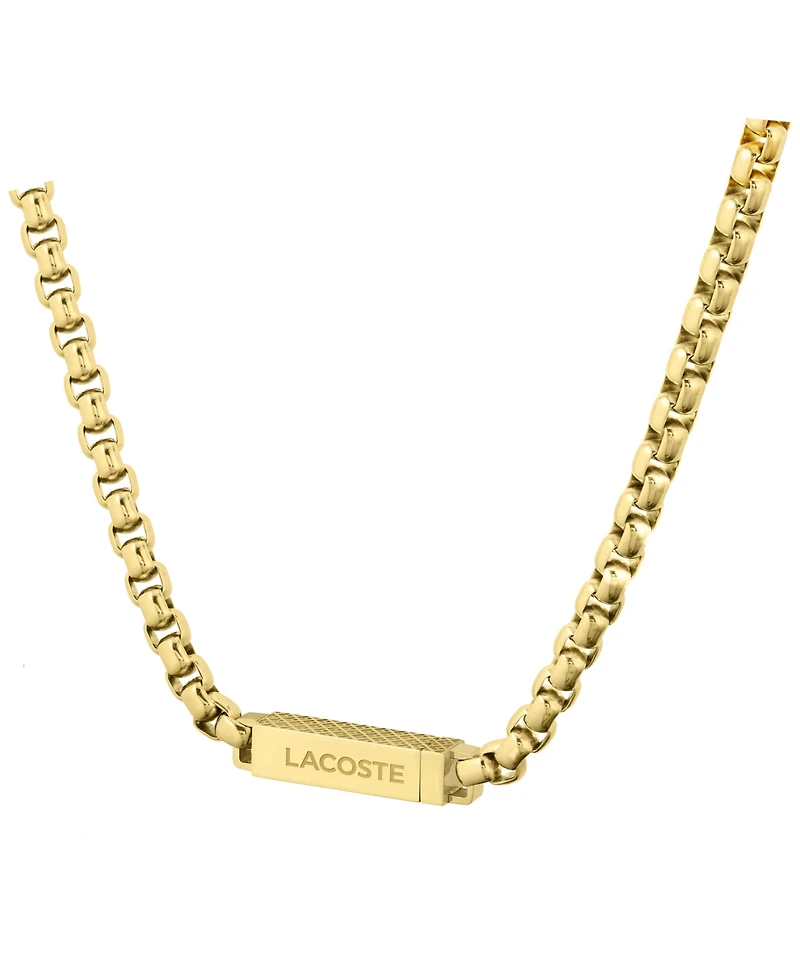 Lacoste Men's Box Chain Bracelet