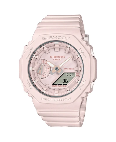 G-Shock Women's Digital Quartz Monotone Pink Resin Analog Watch 42.9mm
