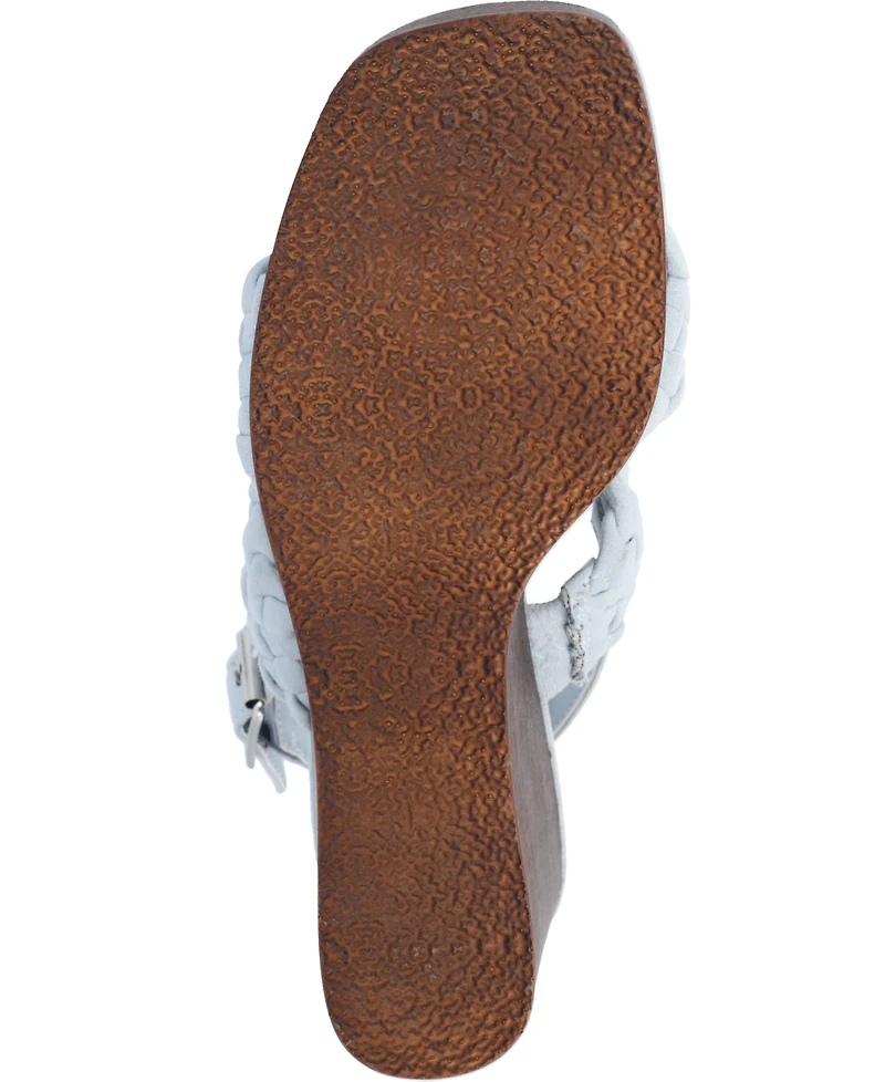 Journee Collection Women's Ayvee Platform Wedge Sandals