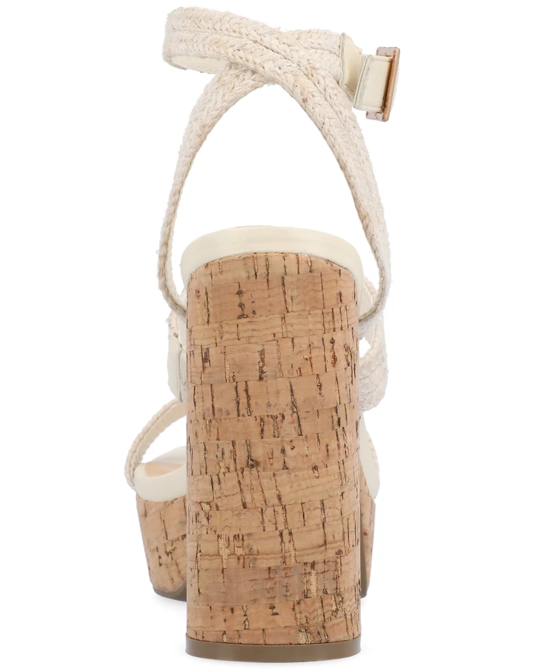 Journee Collection Women's Sienne Platform Sandals