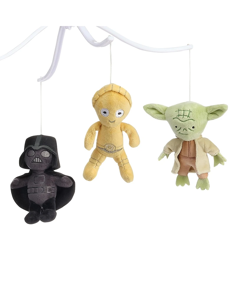 Lambs & Ivy Star Wars Classic Musical Baby Crib Mobile Soother Toy