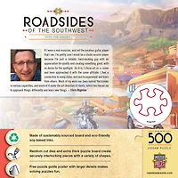 Roadsides of the Southwest - Into the Valley 500 Piece Jigsaw Puzzle