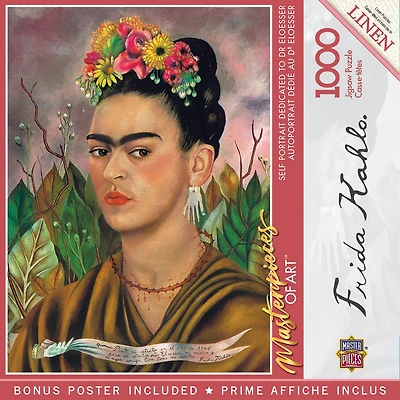 Masterpieces 1000 Piece Jigsaw Puzzle - Frida Kahlo for Adults