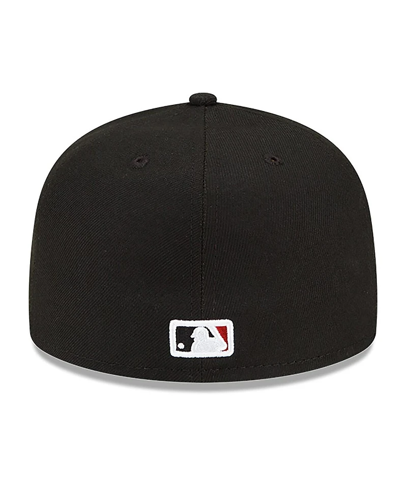Men's New Era Black Arizona Diamondbacks 2023 Alternate Authentic Collection On-Field 59FIFTY Fitted Hat