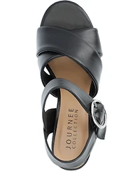 Journee Collection Women's Akeely Platform Sandals