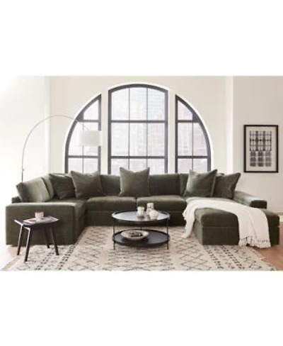 Michola Fabric Sectional Collection Created For Macys