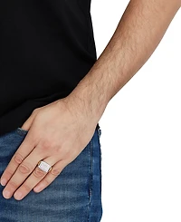 Grown With Love Men's Lab Diamond Cluster Ring (1 ct. t.w.) 10k Two-Tone Gold
