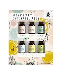 Pursonic Essential Aromatherapy Oils - 6 Pack Gift Set
