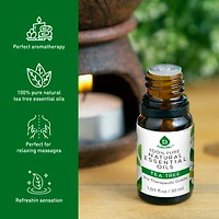 Pursonic 100% Pure & Natural Tea Tree Essential Oils