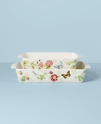 Lenox Butterfly Meadow Rectangular Baker 2-Piece Set