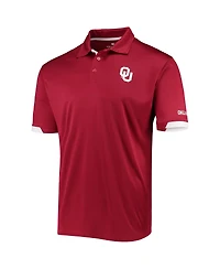 Men's Colosseum Crimson Oklahoma Sooners Santry Polo Shirt