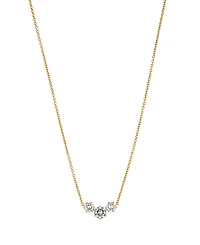 Eliot Danori Cubic Zirconia Mini Frontal Necklace, Created for Macy's