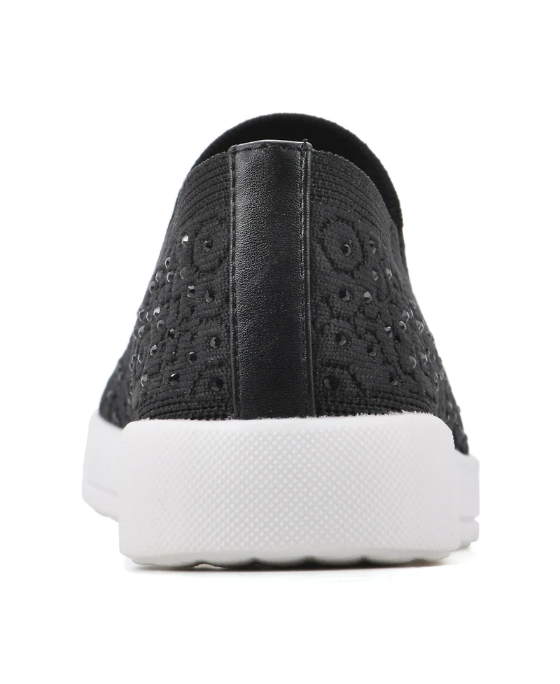 White Mountain Women's Unit Slip On Sneakers