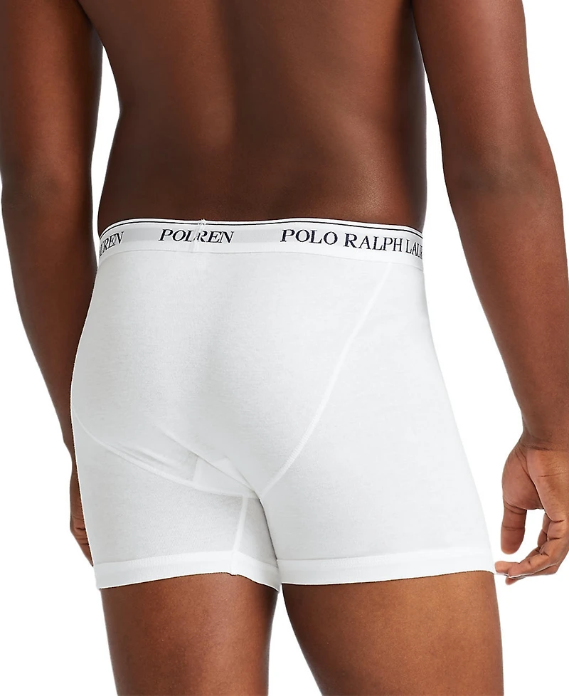 Polo Ralph Lauren Men's 3-Pack Classic Cotton Boxer Briefs