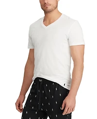 Polo Ralph Lauren Men's 3-Pack V-Neck Classic Undershirts