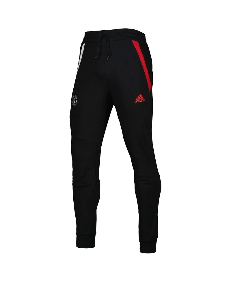 Men's adidas Black Manchester United Travel Pants
