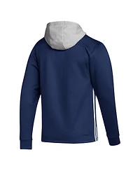 Men's adidas Blue Tampa Bay Lightning Skate Lace Team Pullover Hoodie