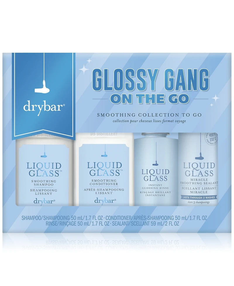 Drybar 4-Pc. Glossy Gang On The Go Smoothing Set