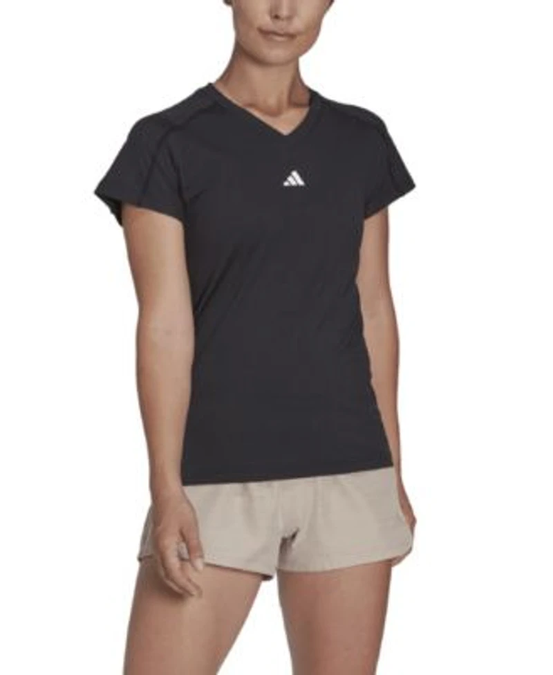 Plus Size Train Essentials V Neck Short Sleeve Tee Xxs 4x