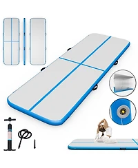 1 Pcs 10' Inflatable Gymnastics Mat Floor Mats