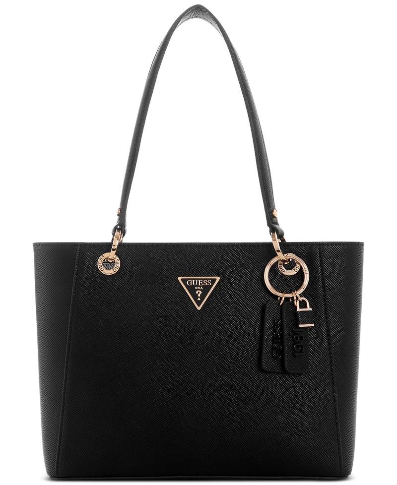 Guess Noelle Small Double Compartment Top Zip Tote Bag