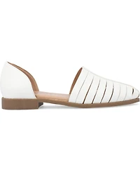 Journee Collection Women's Anyah Caged Two-Piece Flats