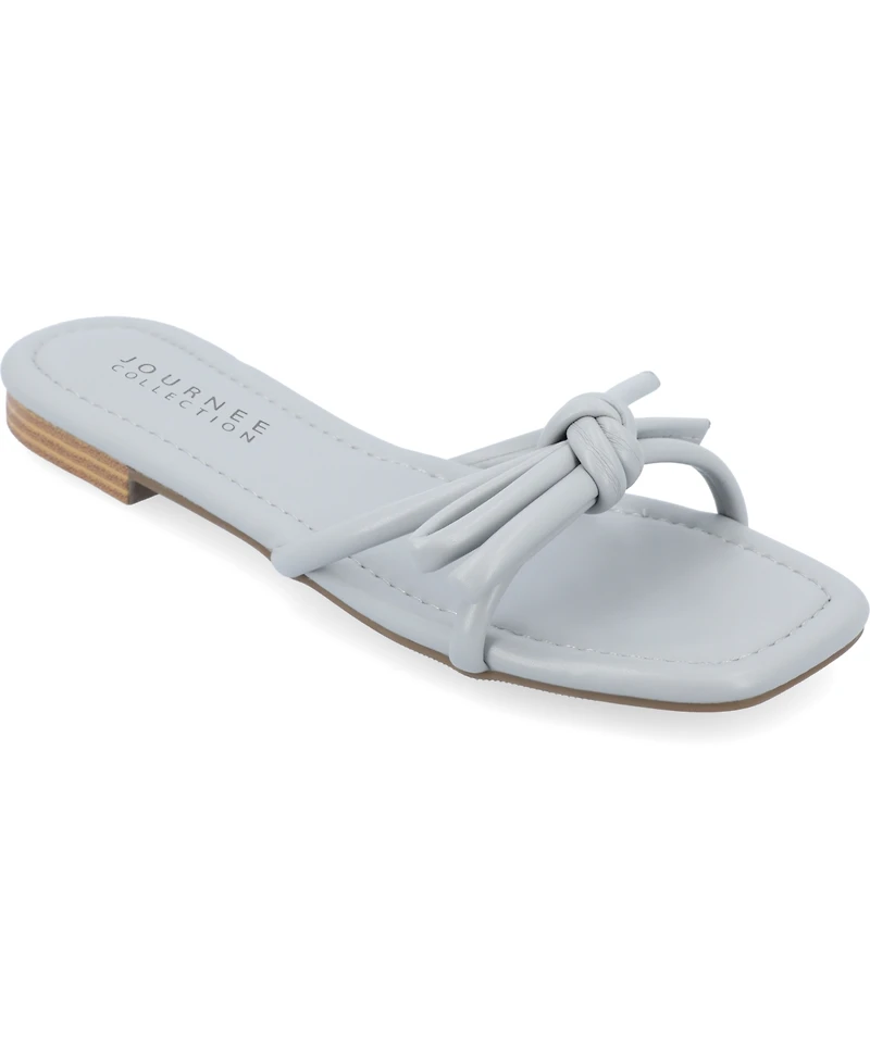 Journee Collection Women's Soma Flat Sandals
