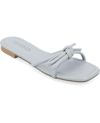Journee Collection Women's Soma Flat Sandals
