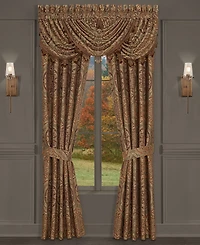 J Queen New York Harvest Moon Waterfall Window Valance, 33" x 49"