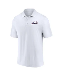 Men's Fanatics Royal, White New York Mets Polo Shirt Combo Set
