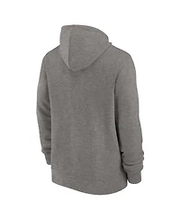 Men's Nike Heather Charcoal Green Bay Packers Historic Lifestyle Full-Zip Hoodie