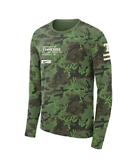 Men's Nike Camo Tennessee Volunteers Military-Inspired Long Sleeve T-shirt