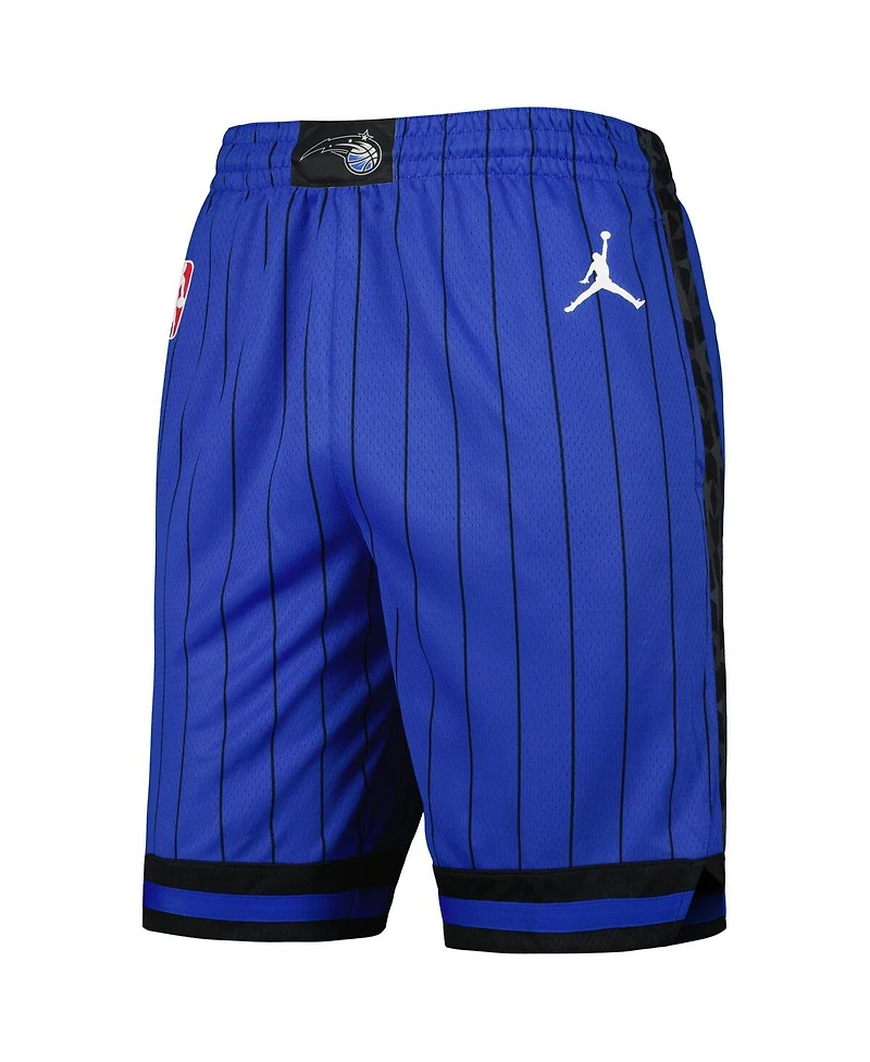 Men's Jordan Blue Orlando Magic 2022/2023 Statement Edition Swingman Performance Shorts