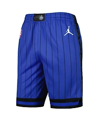 Men's Jordan Blue Orlando Magic 2022/2023 Statement Edition Swingman Performance Shorts