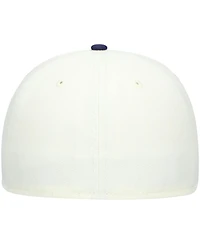 Men's New Era White Detroit Stars Cooperstown Collection Turn Back The Clock 59FIFTY Fitted Hat
